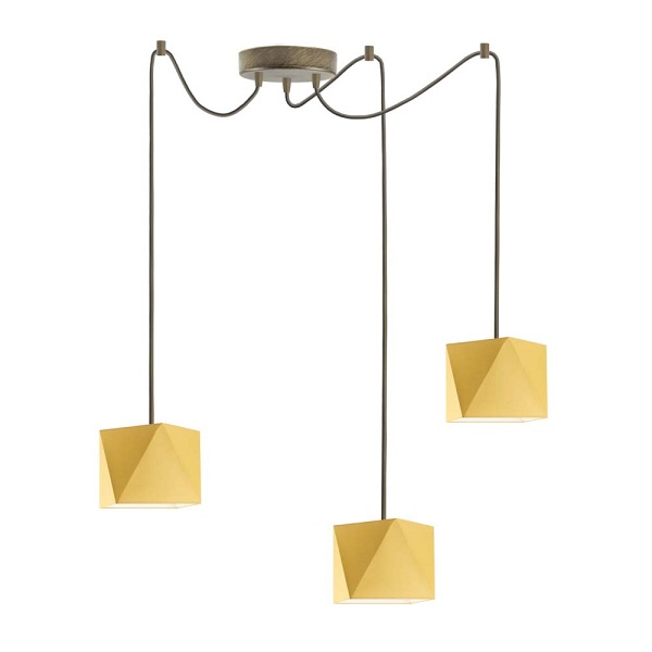 Lampa Geometryczna  wisząca KANO D3  Lysne