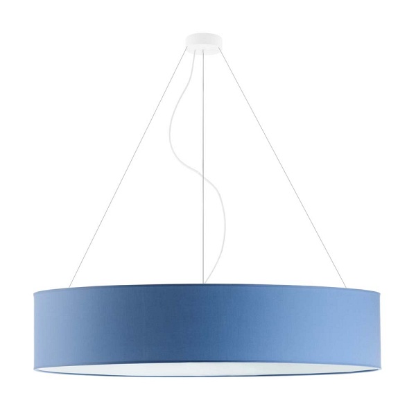 Lampa wisząca do pokoju dziecięcego PORTO fi - 100 cm - kolor niebieski  Lysne