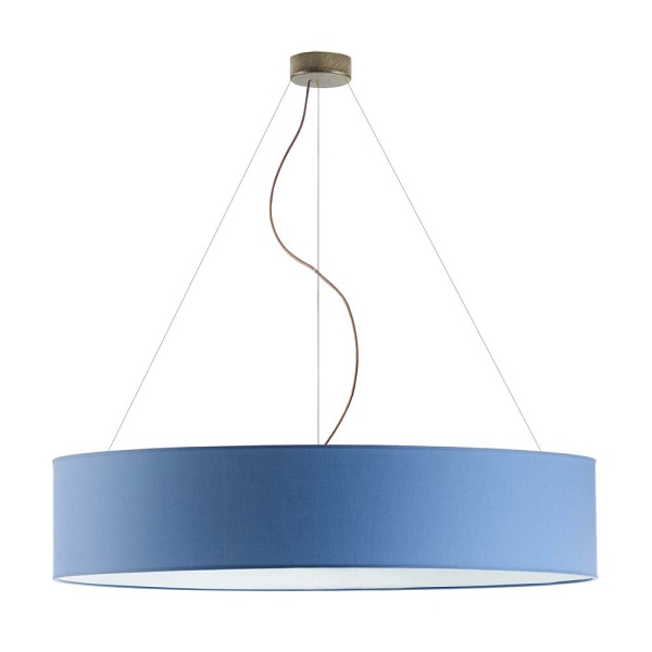 Lampa wisząca do pokoju dziecięcego PORTO fi - 100 cm - kolor niebieski  Lysne
