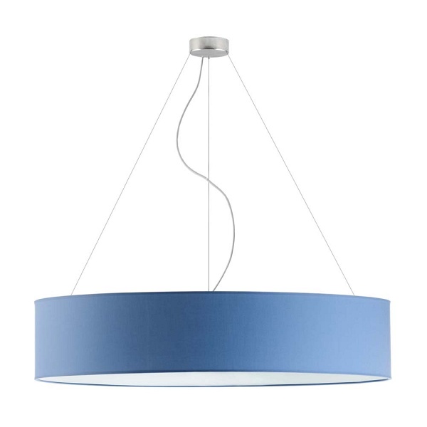 Lampa wisząca do pokoju dziecięcego PORTO fi - 100 cm - kolor niebieski  Lysne