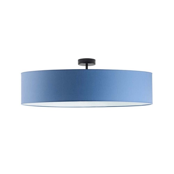 Plafon Nowoczesny  do pokoju dziecka GRENADA  fi - 80 cm - kolor niebieski  Lysne