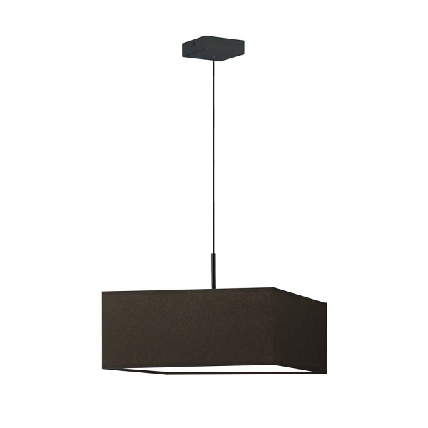 Żyrandol do biura BOGOTA - kolor brązowy  Lysne