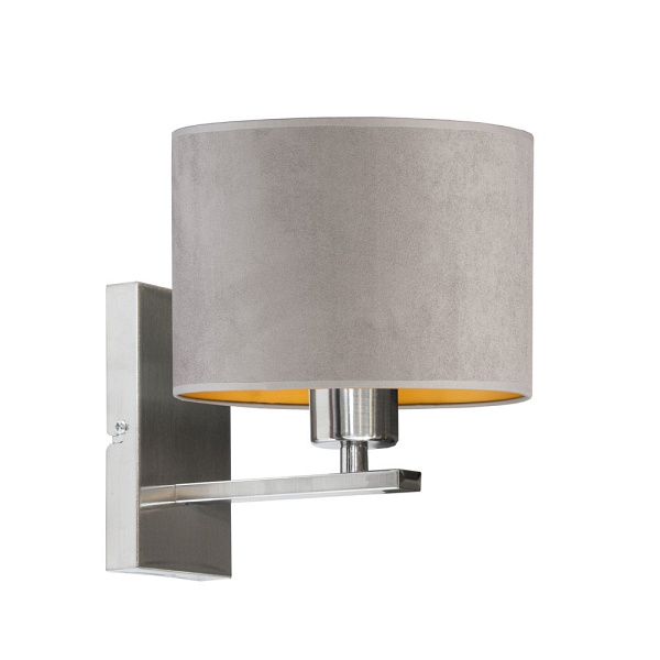 Kinkiet Stylowy  nad lustro ELVORA VELUR  Lysne