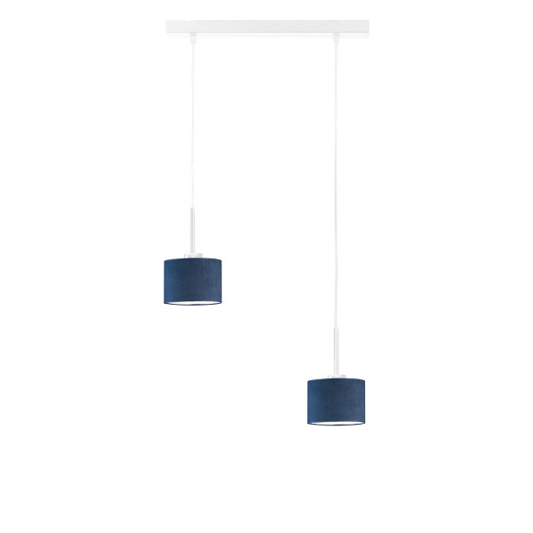 Lampa wisząca asymetryczna welurowa MONTANA VELUR  Lysne