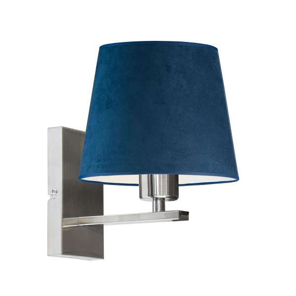 Lampka ścienna do przedpokoju HVAR VELUR  Lysne