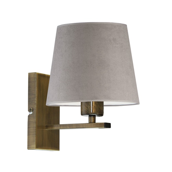 Kinkiet Nowoczesny  HVAR VELUR  Lysne