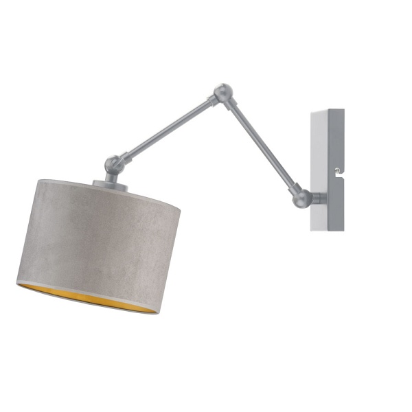 Lampka ścienna na wysięgniku TULON VELUR  Lysne