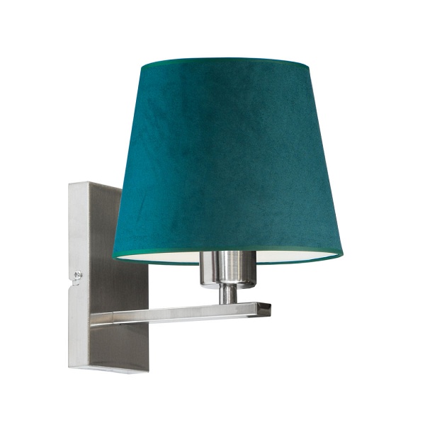 Lampka ścienna do przedpokoju HVAR VELUR  Lysne