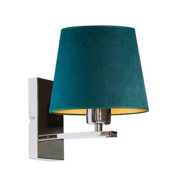 Lampka ścienna do przedpokoju HVAR VELUR  Lysne