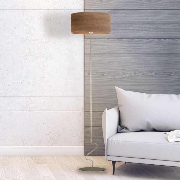 Lampa Chromowana  stojąca JERSEY ECO  Lysne