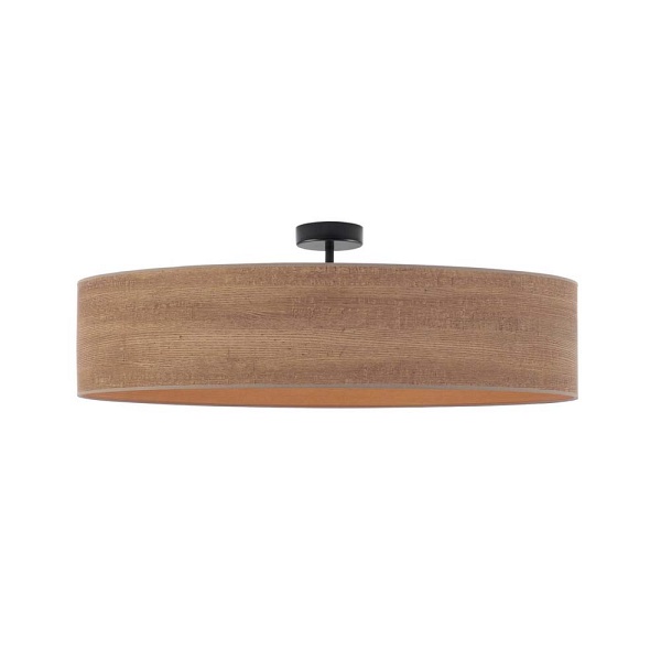 Plafon Lampa owa GRENADA ECO fi - 80 cm ECO - kolor orzechowy  Lysne