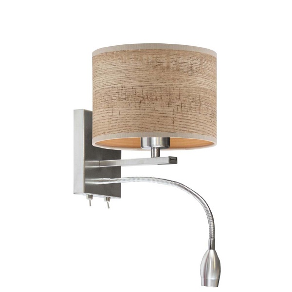 Kinkiet z włącznikiem SENEGAL ECO z panelem LED  Lysne