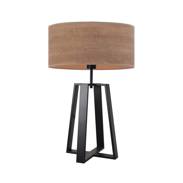Lampa Czarna  stołowa THOR ECO  Lysne