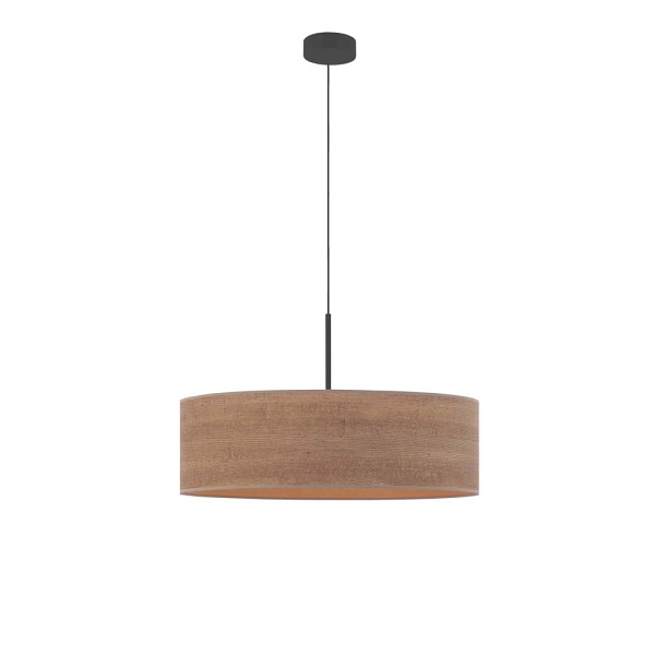 Lampa Designerska  wisząca SINTRA ECO fi - 60 cm - kolor orzechowy  Lysne