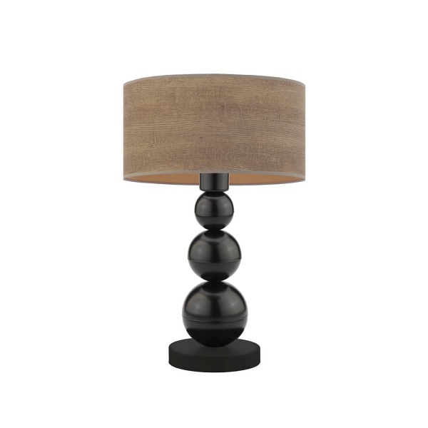 Lampka Fornirowa  stołowa do salonu HONOLULU ECO  Lysne