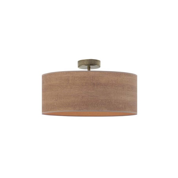 Żyrandol WENECJA ECO fi - 40 cm - kolor orzechowy  Lysne