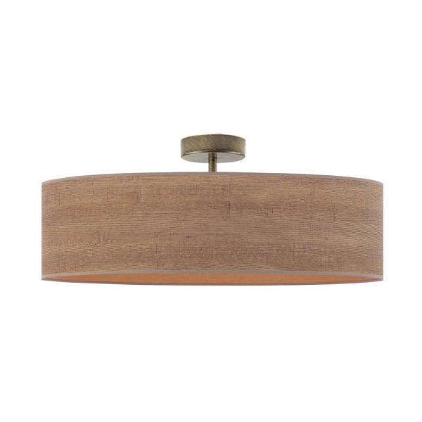 Plafon kuchenny WENECJA ECO fi - 60 cm - kolor orzechowy  Lysne