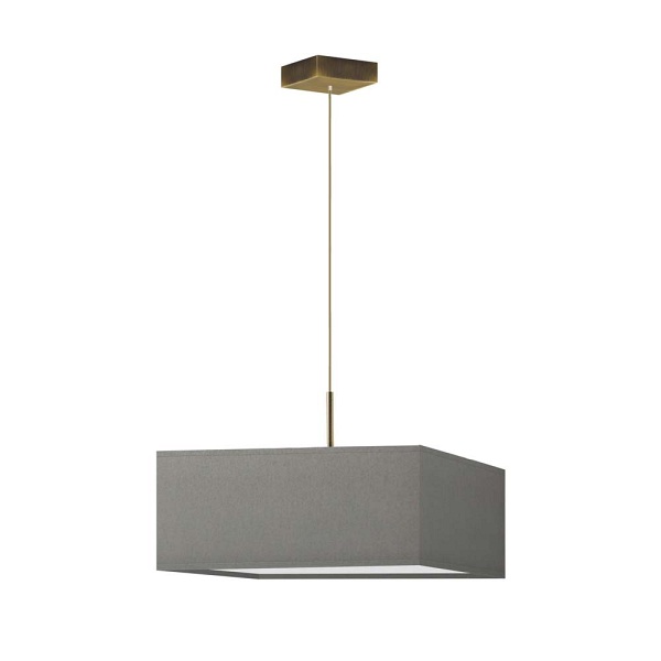 Żyrandol Nowoczesny żyrandol BOGOTA - kolor szary stalowy  Lysne