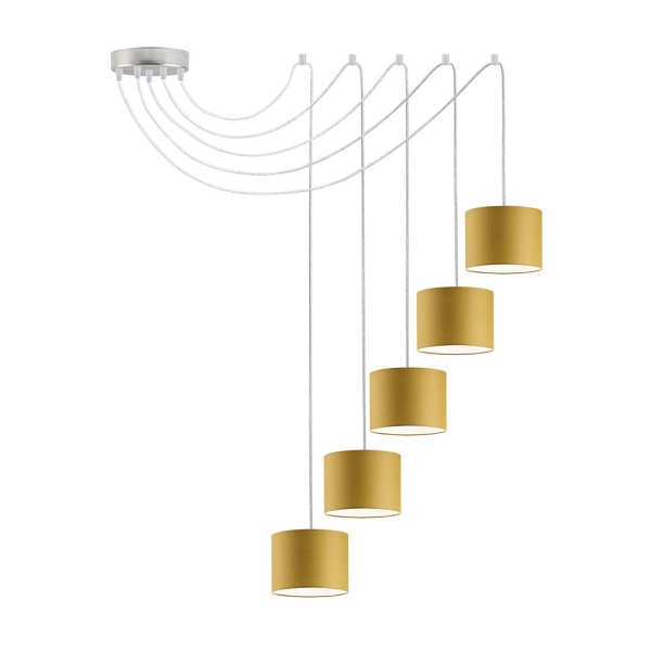 Żyrandol do salonu typu pająk WAIKIKI W5  Lysne