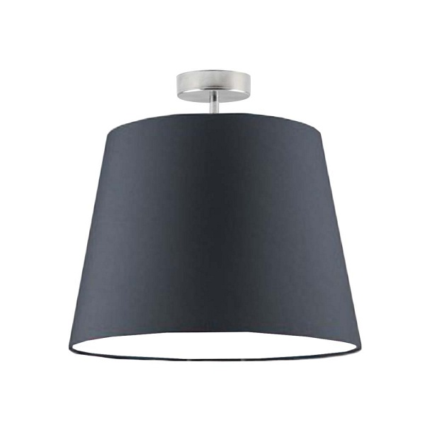 Żyrandol do salonu KAIR - kolor grafitowy  Lysne