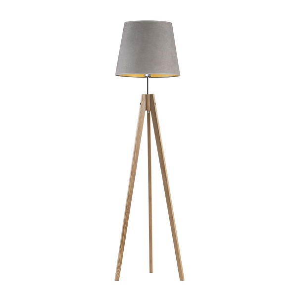 Lampa salonowa typu tripod ARUBA VELUR  Lysne