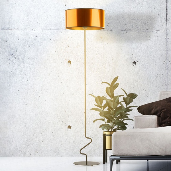 Lampa stojąca do sypialni JERSEY MIRROR  Lysne