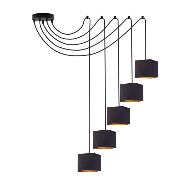 Lampa wisząca z regulacją KANO D5 GOLD  Lysne