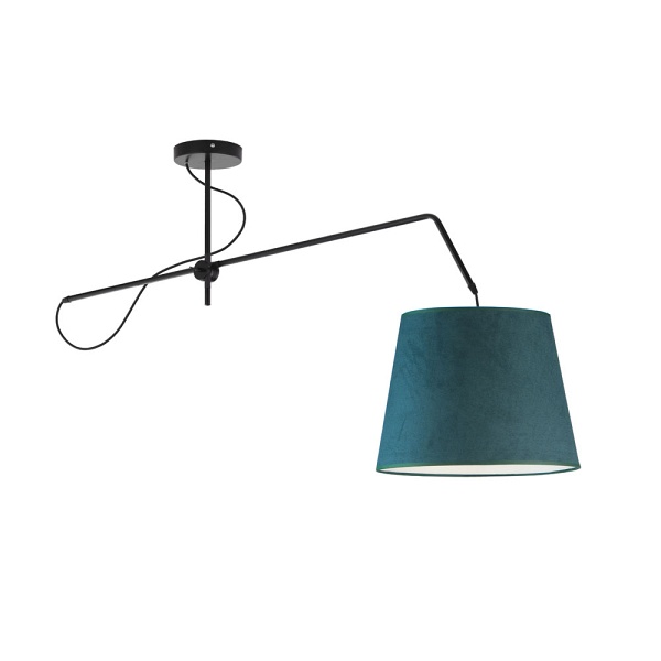Lampa wisząca do salonu OVIEDO VELUR  Lysne