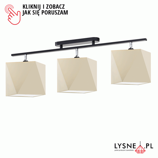 Żyrandol do pokoju DETROIT  Lysne