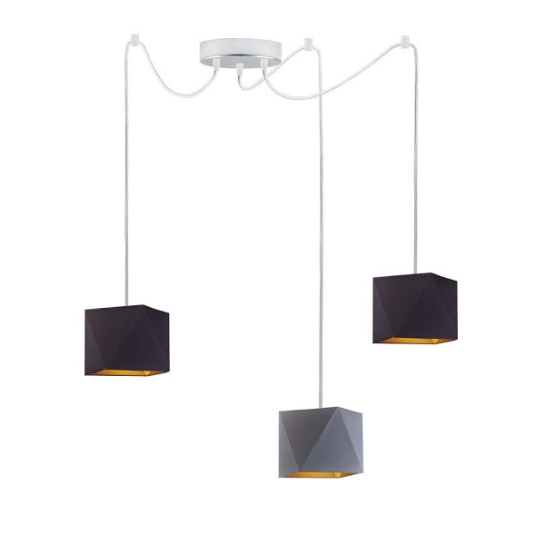 Lampa wisząca do kuchni KANO D3 GOLD  Lysne