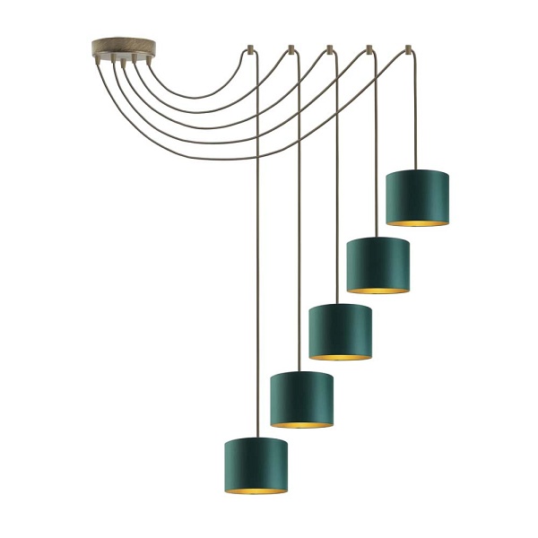 Żyrandol do jadalni WAIKIKI W5 GOLD  Lysne