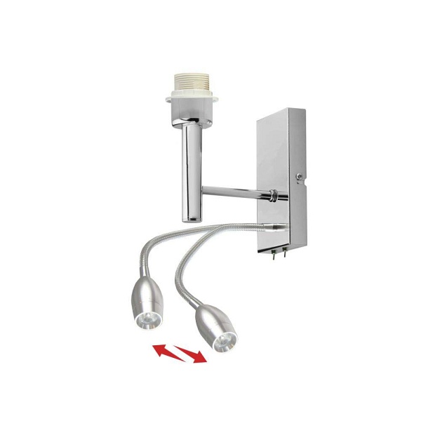 Kinkiet do pokoju dziennego SENEGAL GOLD  Lysne