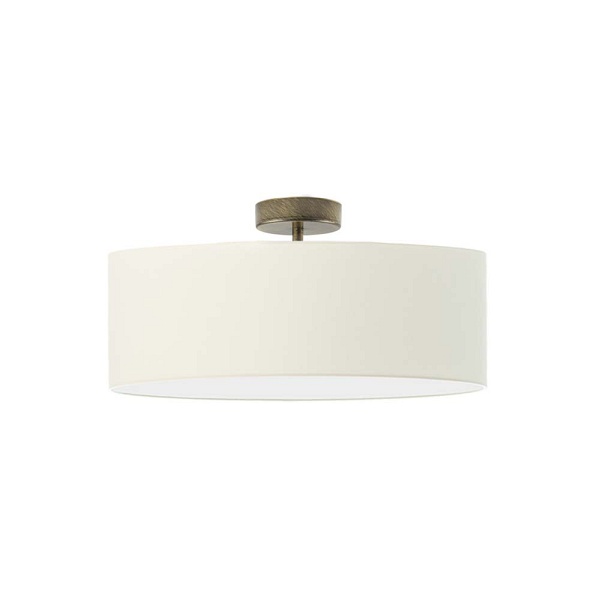 Plafon Lampa  do jadalni WENECJA fi - 50 cm - kolor ecru  Lysne