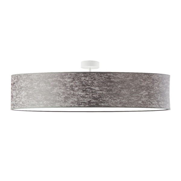 Żyrandol pokojowy GRENADA fi - 100 cm - kolor szary melanż  Lysne