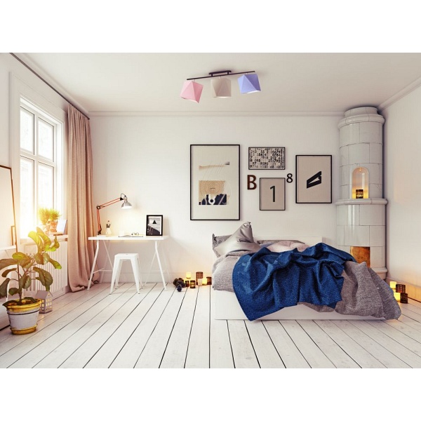 Plafon Nowoczesny  do pokoju dziecka DETROIT  Lysne