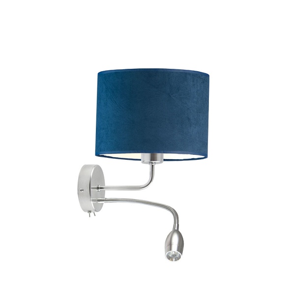 Designerskie oświetlenie do sypialni CAPRI VELUR  Lysne