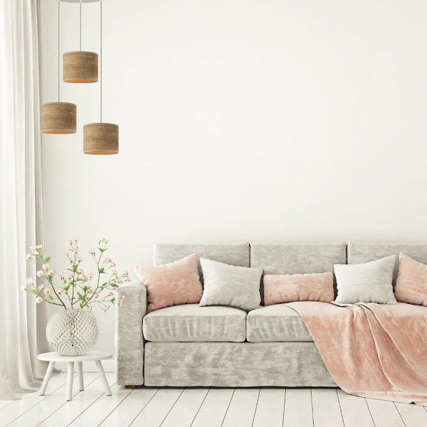 Lampa wisząca do salonu PUEBLO ECO  Lysne