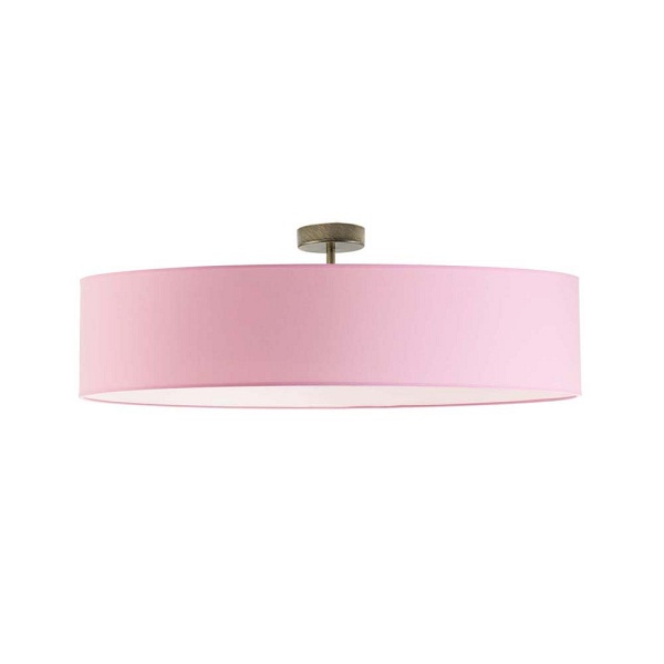 Żyrandol do pokoju dziecka GRENADA  fi - 80 cm - kolor różowy  Lysne