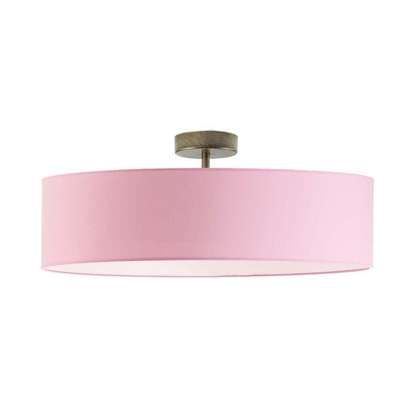 Żyrandol do pokoju dziewczynki WENECJA fi - 60 cm - kolor różowy  Lysne