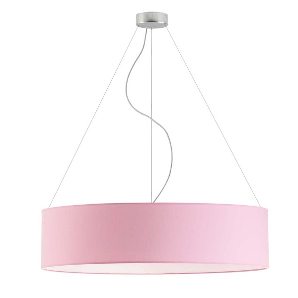 Żyrandol dla dziewczynki PORTO fi - 80 cm - kolor jasny różowy  Lysne