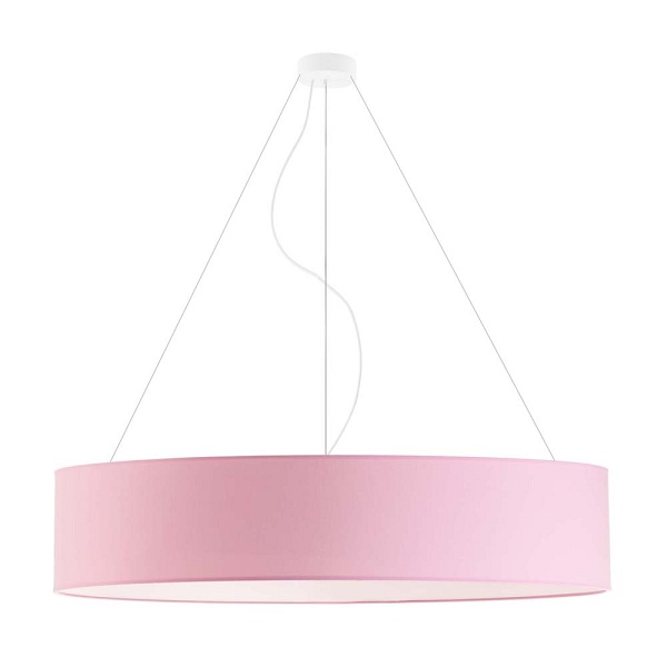 Żyrandol do pokoju dziecka PORTO fi - 100 cm - kolor różowy  Lysne