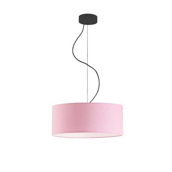 Żyrandol dla dziewczynki HAJFA fi - 40 cm - kolor jasny różowy  Lysne