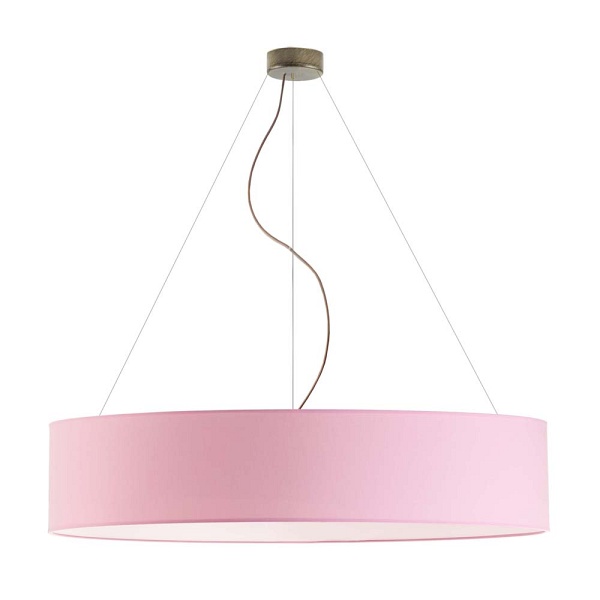 Żyrandol do pokoju dziecka PORTO fi - 100 cm - kolor różowy  Lysne