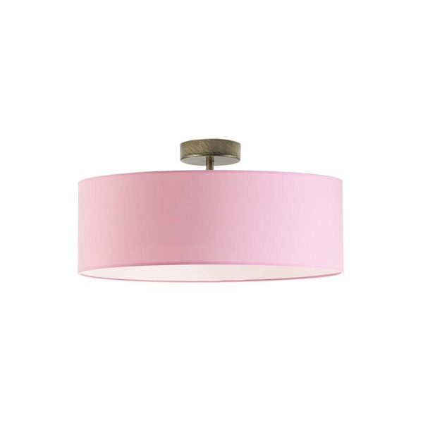 Lampa Dziecięca  sufitowa WENECJA fi - 50 cm - kolor różowy  Lysne