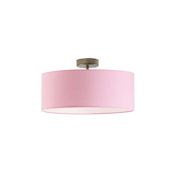 Plafon do pokoju dziecka WENECJA fi - 40 cm - kolor różowy  Lysne