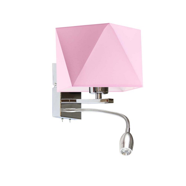 Kinkiet do pokoju dziewczynki MESSA   Lysne