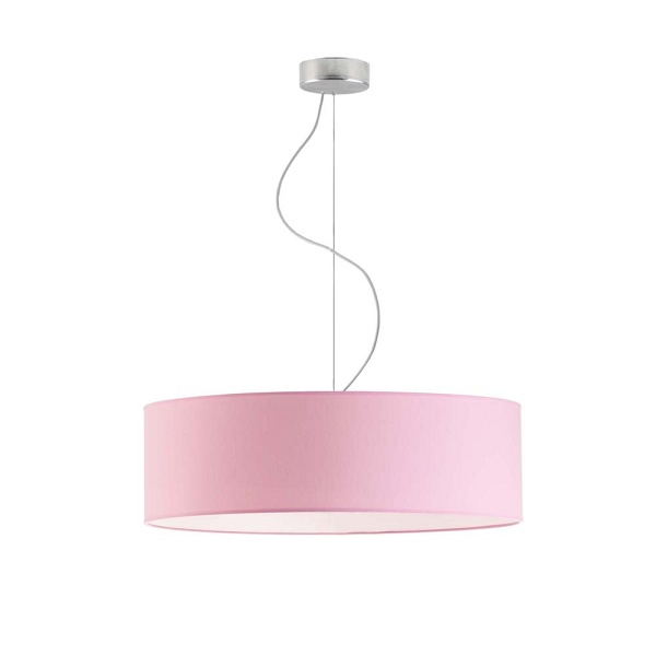 Lampa wisząca do pokoju dziecięcego HAJFA fi - 60 cm - kolor jasny różowy  Lysne