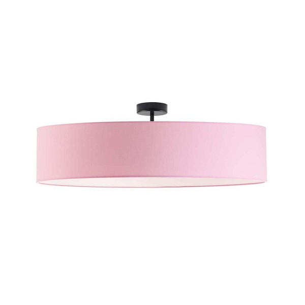 Żyrandol do pokoju dziecka GRENADA  fi - 80 cm - kolor różowy  Lysne