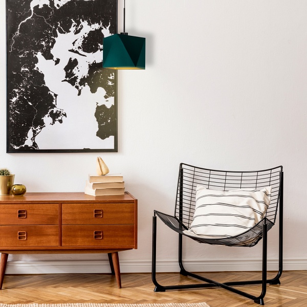 Zwis Nowoczesny  SALLO GOLD  Lysne