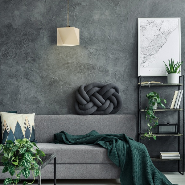 Lampa Geometryczna  wisząca SALLO   Lysne